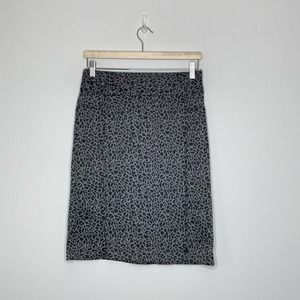 MARINA LUNA | Animal Print Pencil Skirt |‎ 4